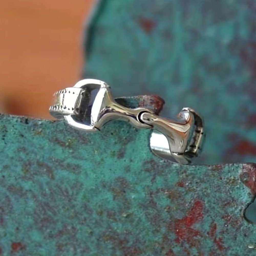 Equestrian / Snaffle Bit Ring #753 - Picture 4 of 11